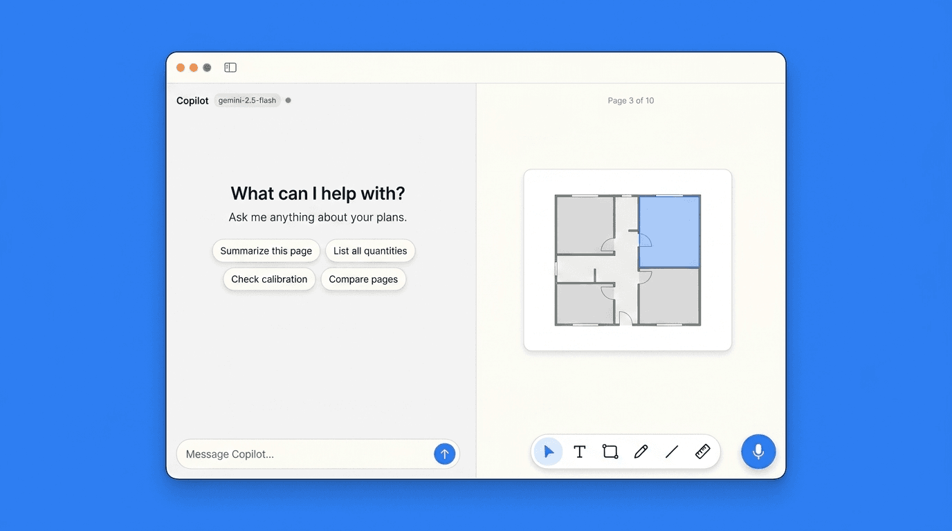 PlanMark interface